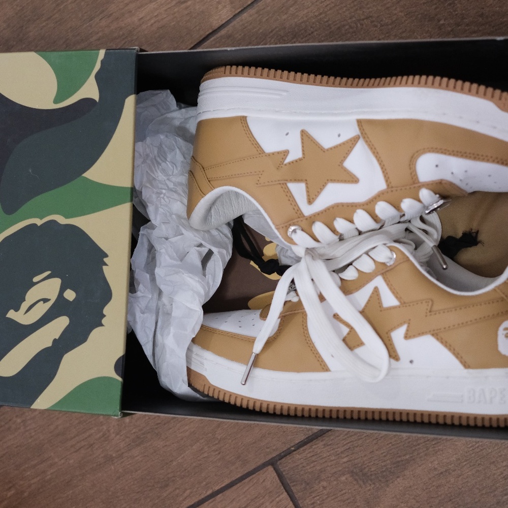 A Bathing Ape Bape Sta White Beige (2022)